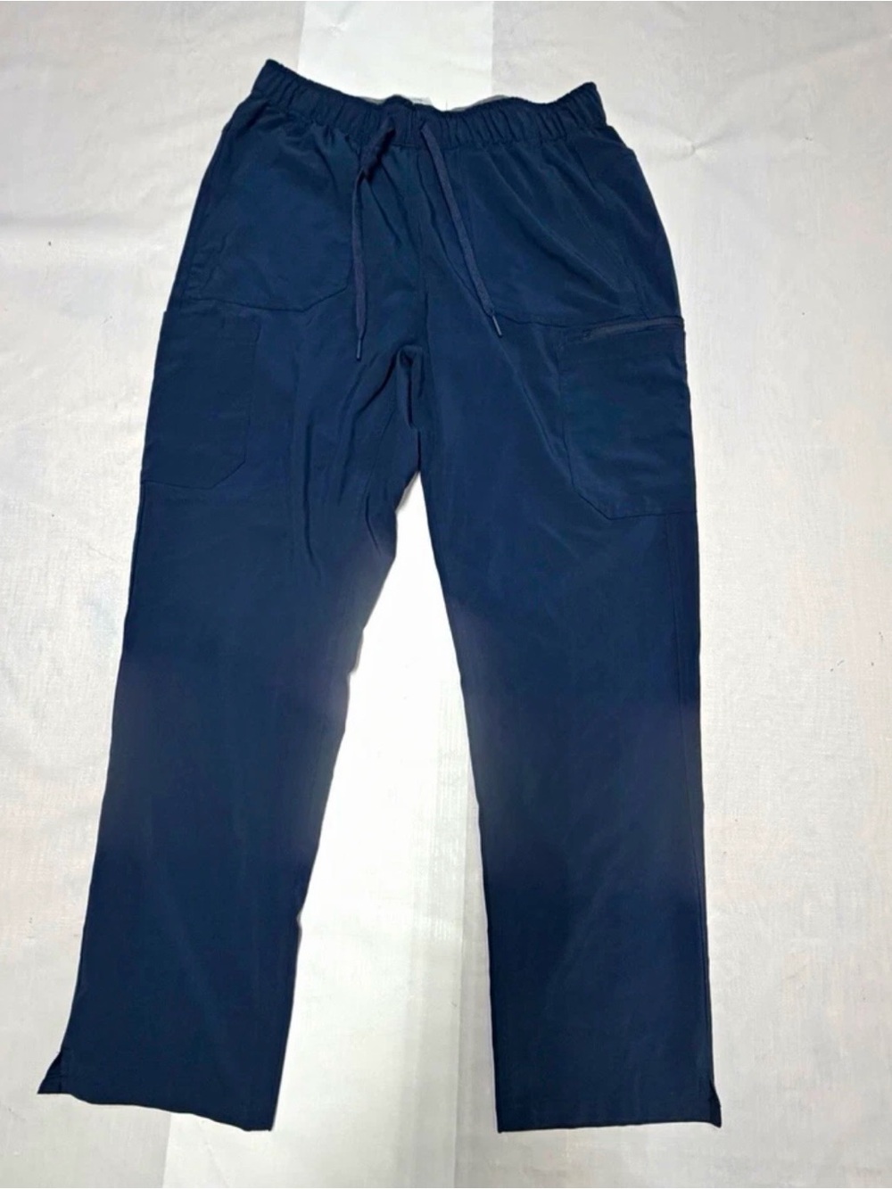 Carhartt Women's Navy Drawstring Scrub Pants Sz: Large